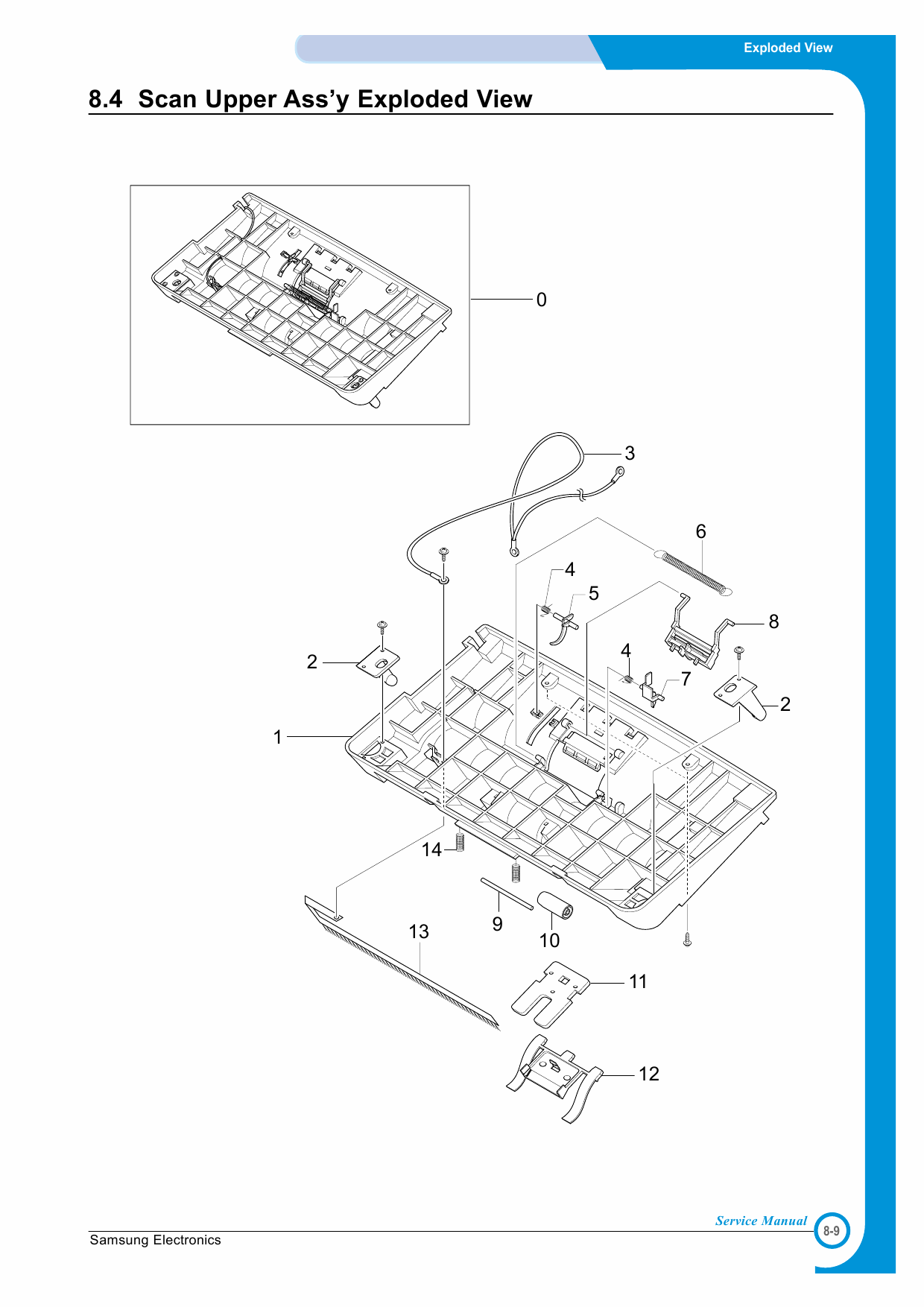 Samsung FACXIMILE SF-560 Parts Manual-3